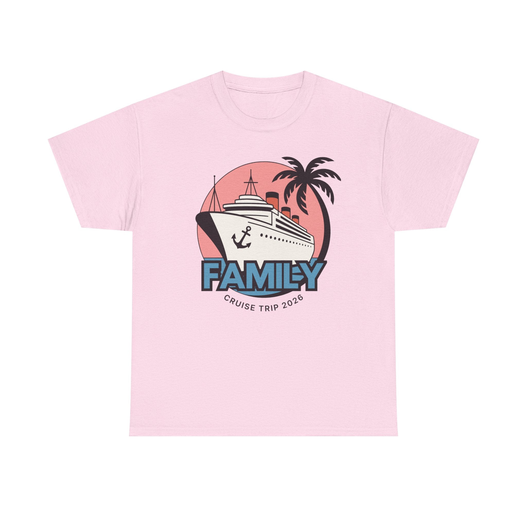 Family Cruise Trip T-Shirt | Retro Cruise Ship Design