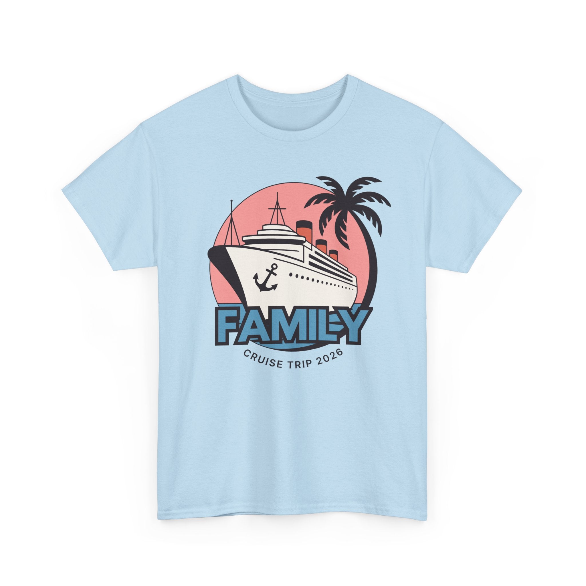Family Cruise Trip T-Shirt | Retro Cruise Ship Design