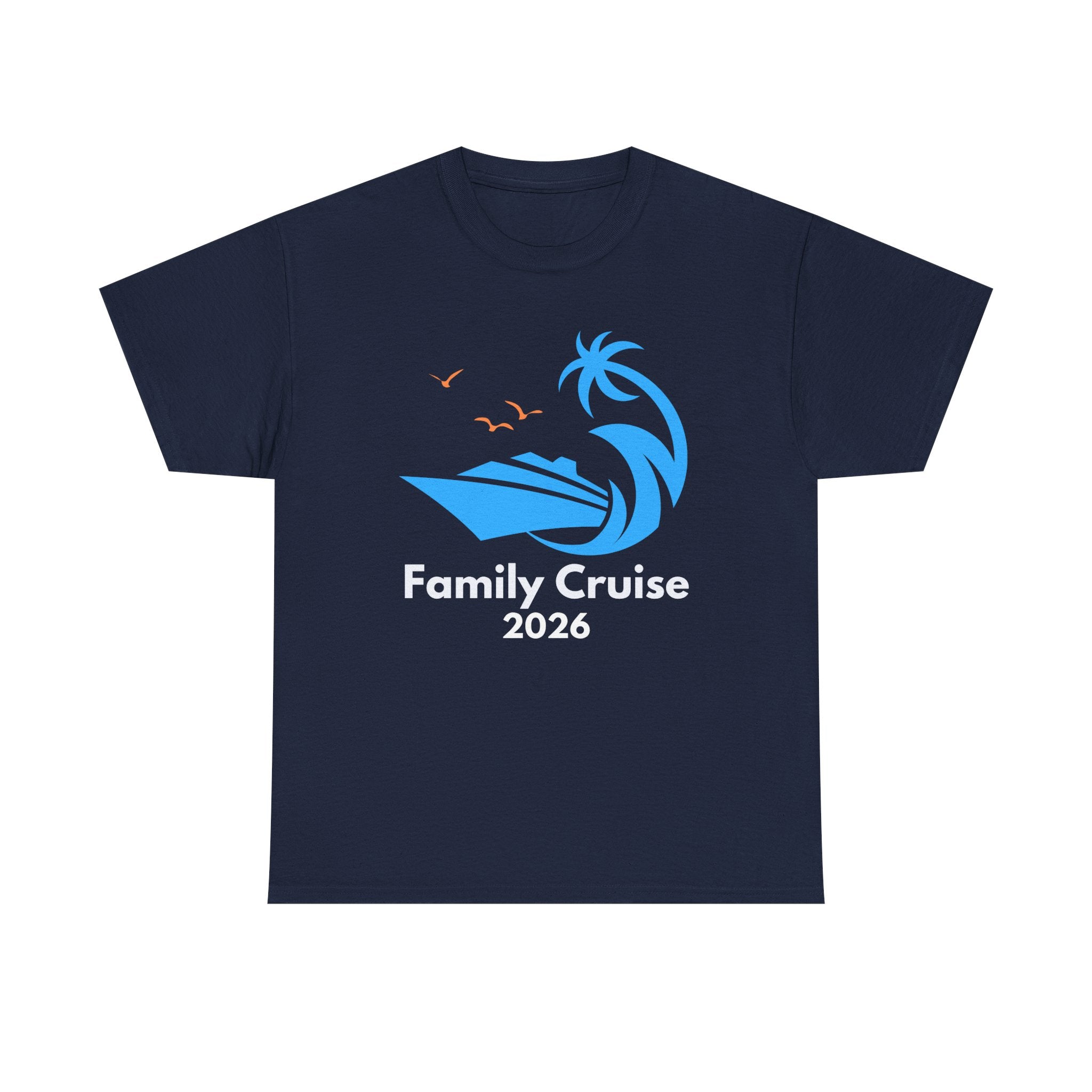 Family Cruise 2026 T-Shirt — Matching Vacation Tee for Cruise Reunion