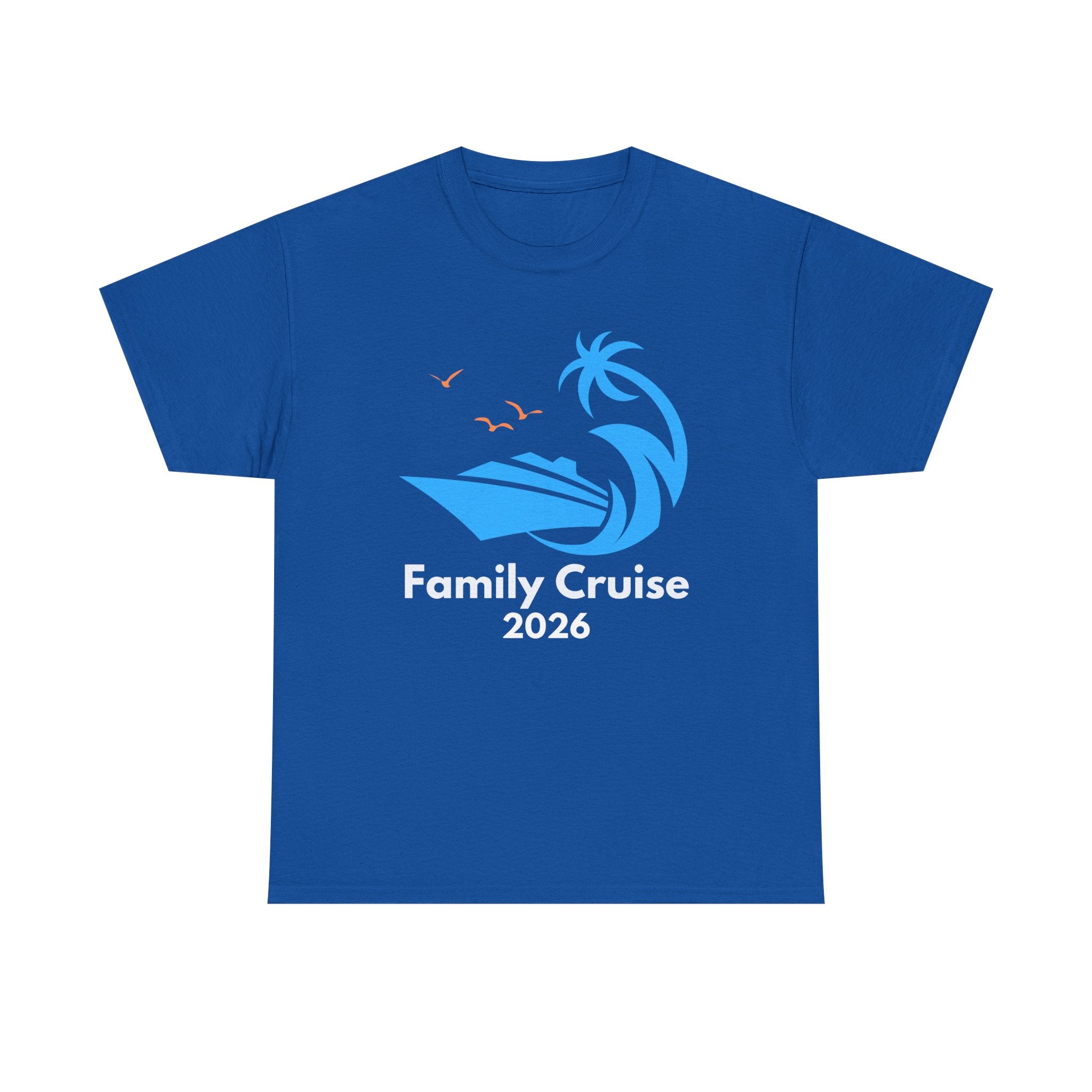Family Cruise 2026 T-Shirt — Matching Vacation Tee for Cruise Reunion