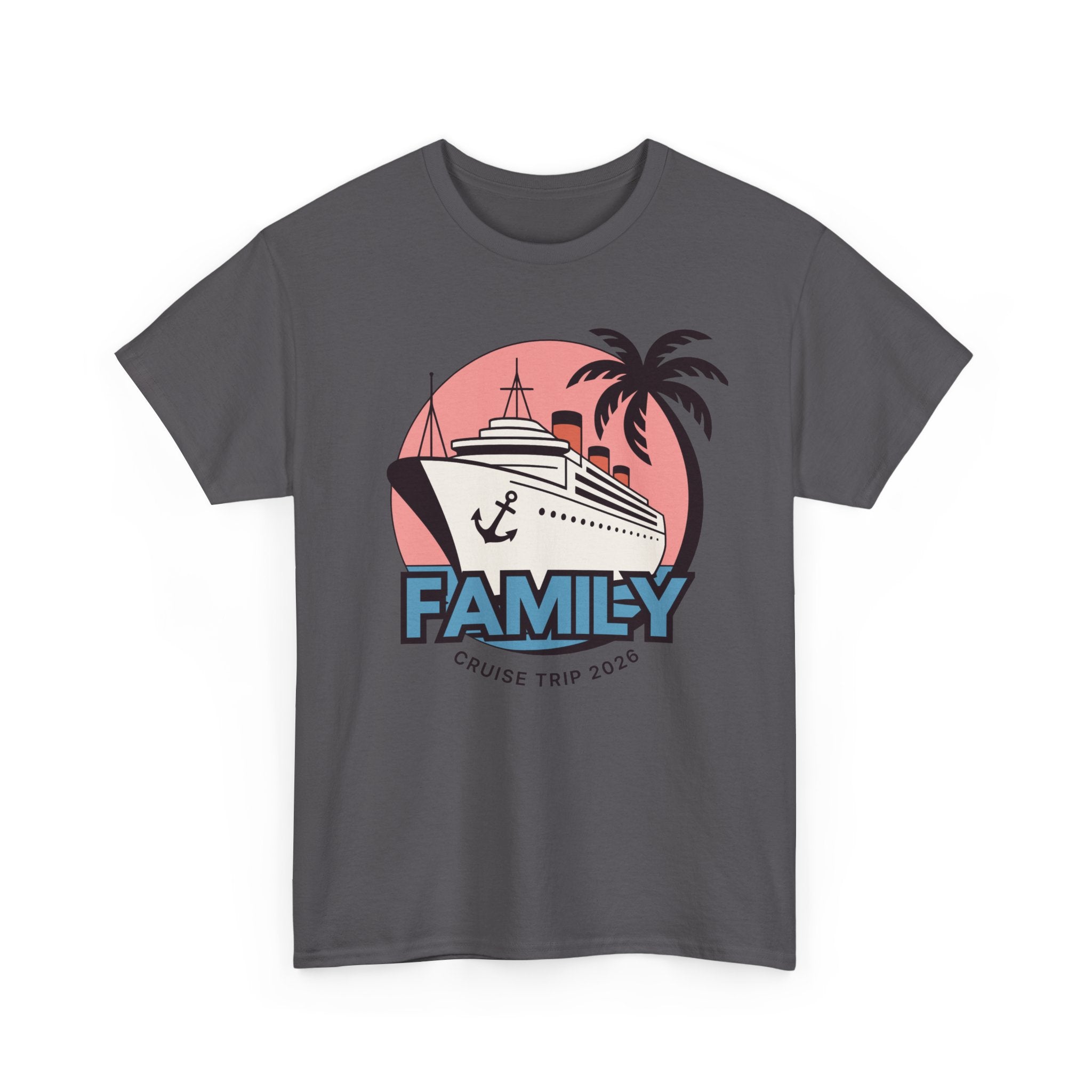 Family Cruise Trip T-Shirt | Retro Cruise Ship Design