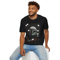 Mandalorian-Style Helmet Graphic T-Shirt | Bold Fan Tee