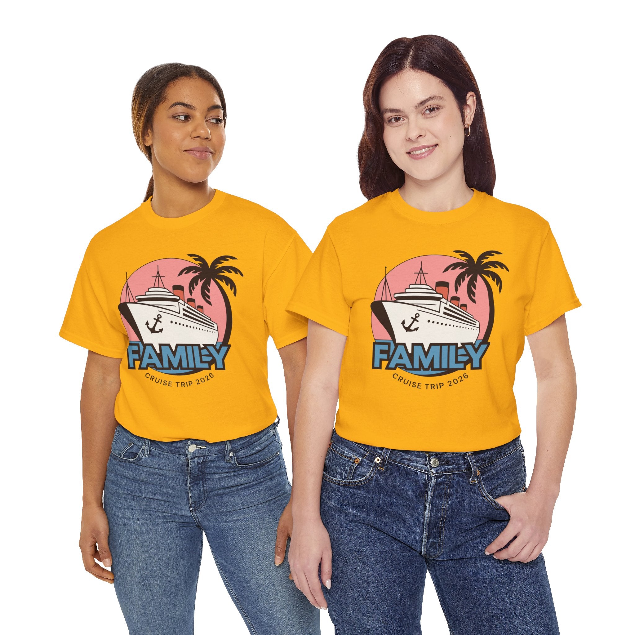 Family Cruise Trip T-Shirt | Retro Cruise Ship Design