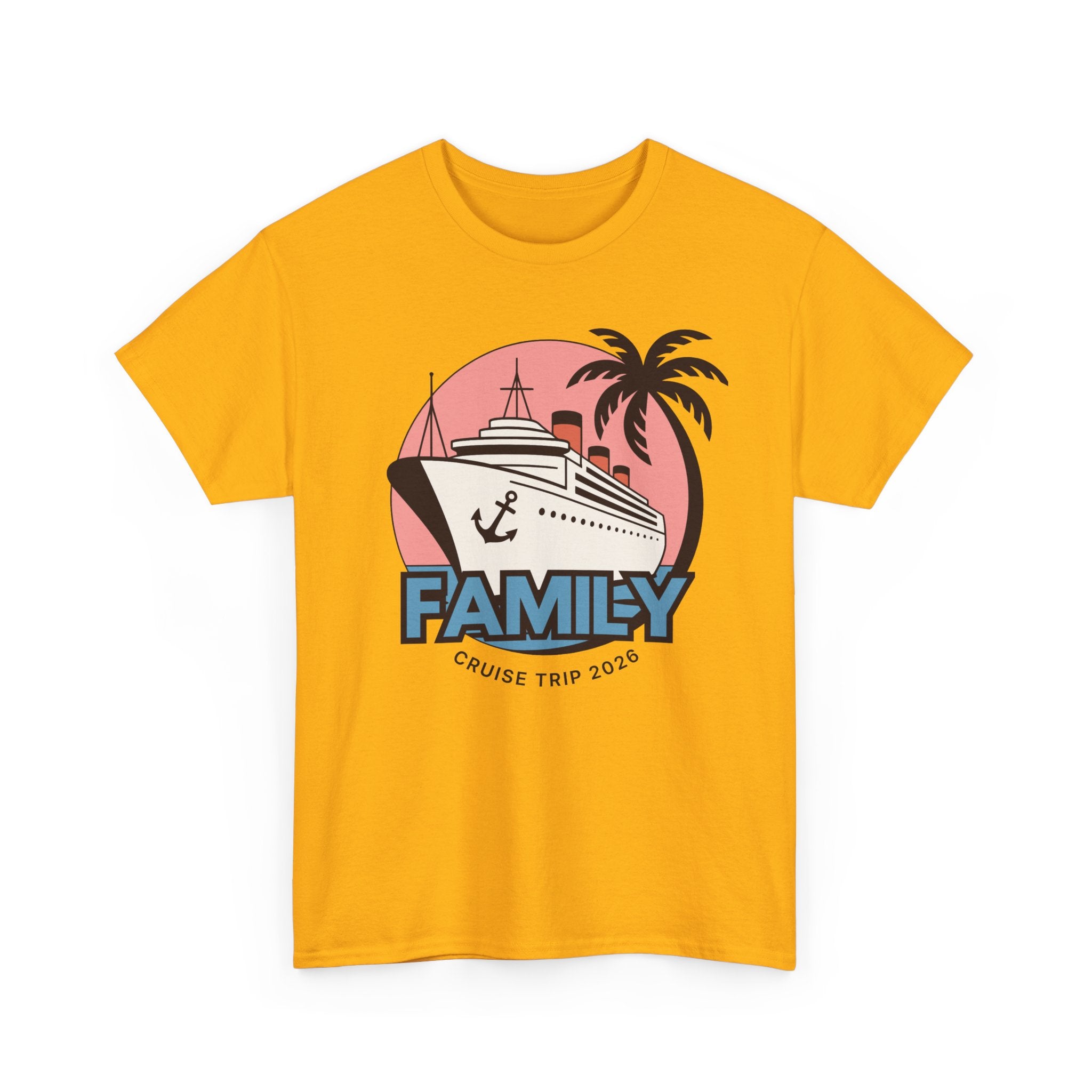Family Cruise Trip T-Shirt | Retro Cruise Ship Design