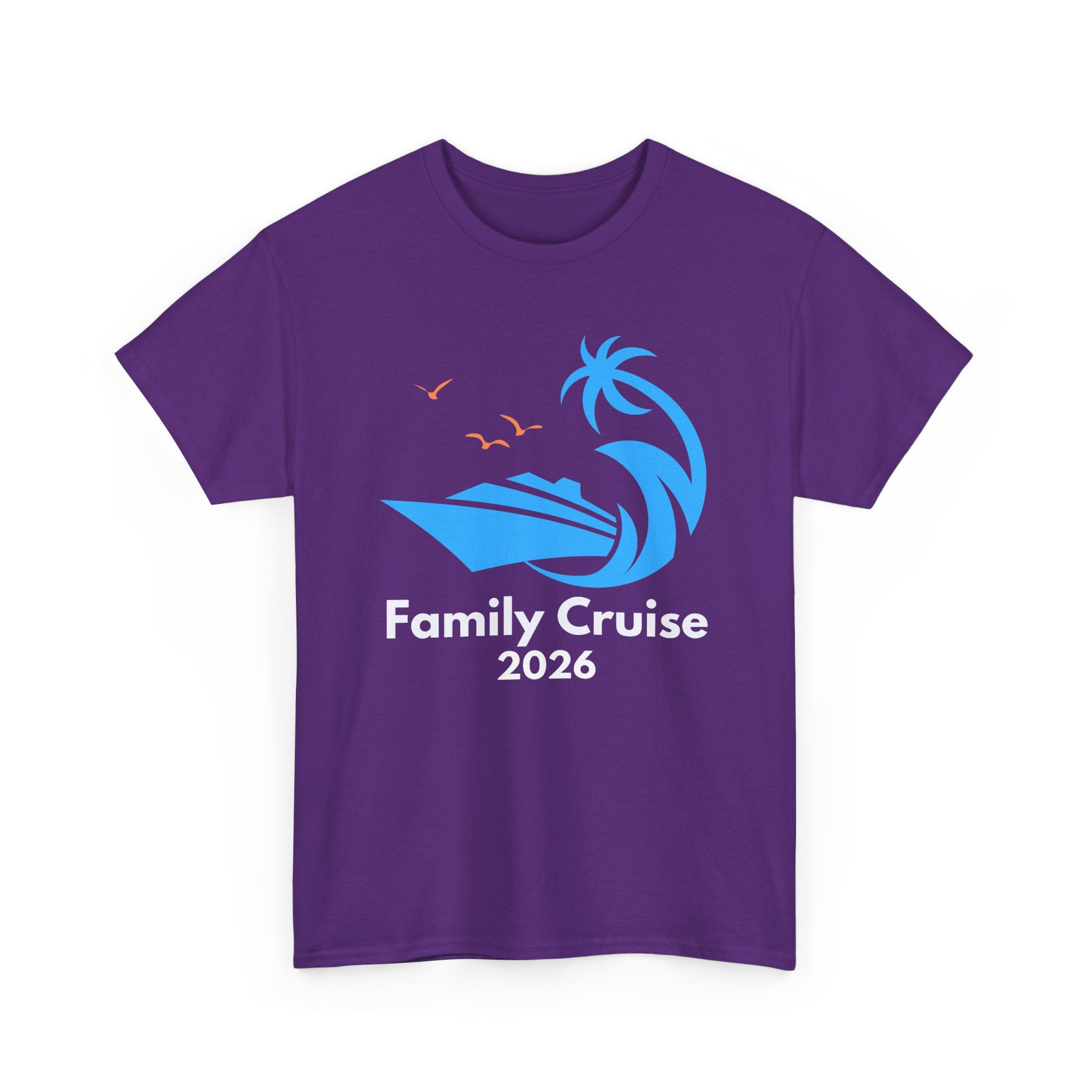 Family Cruise 2026 T-Shirt — Matching Vacation Tee for Cruise Reunion