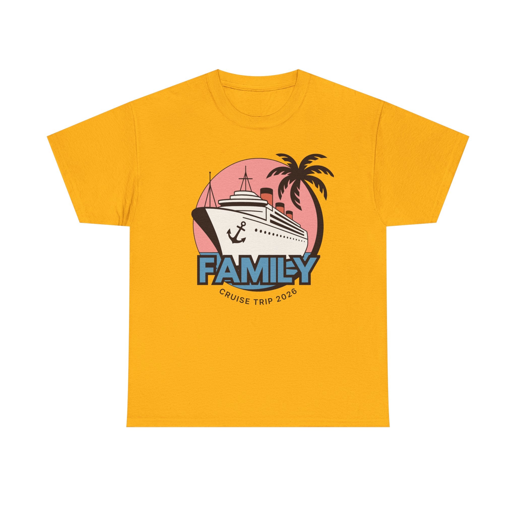Family Cruise Trip T-Shirt | Retro Cruise Ship Design