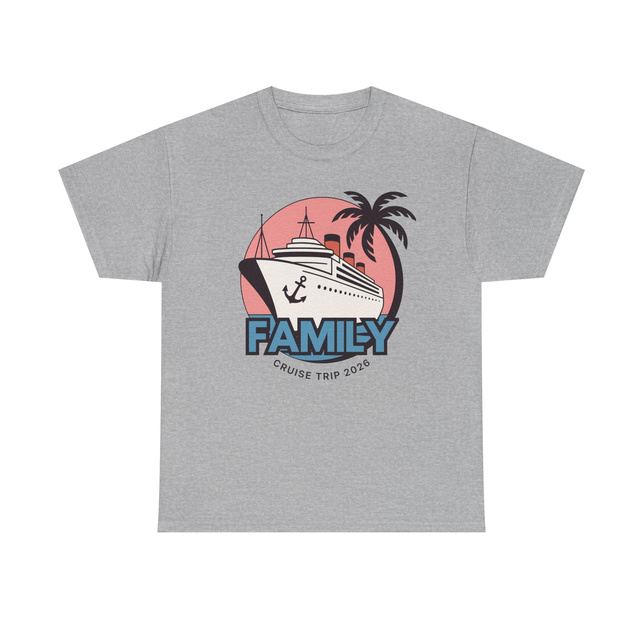 Family Cruise Trip T-Shirt | Retro Cruise Ship Design