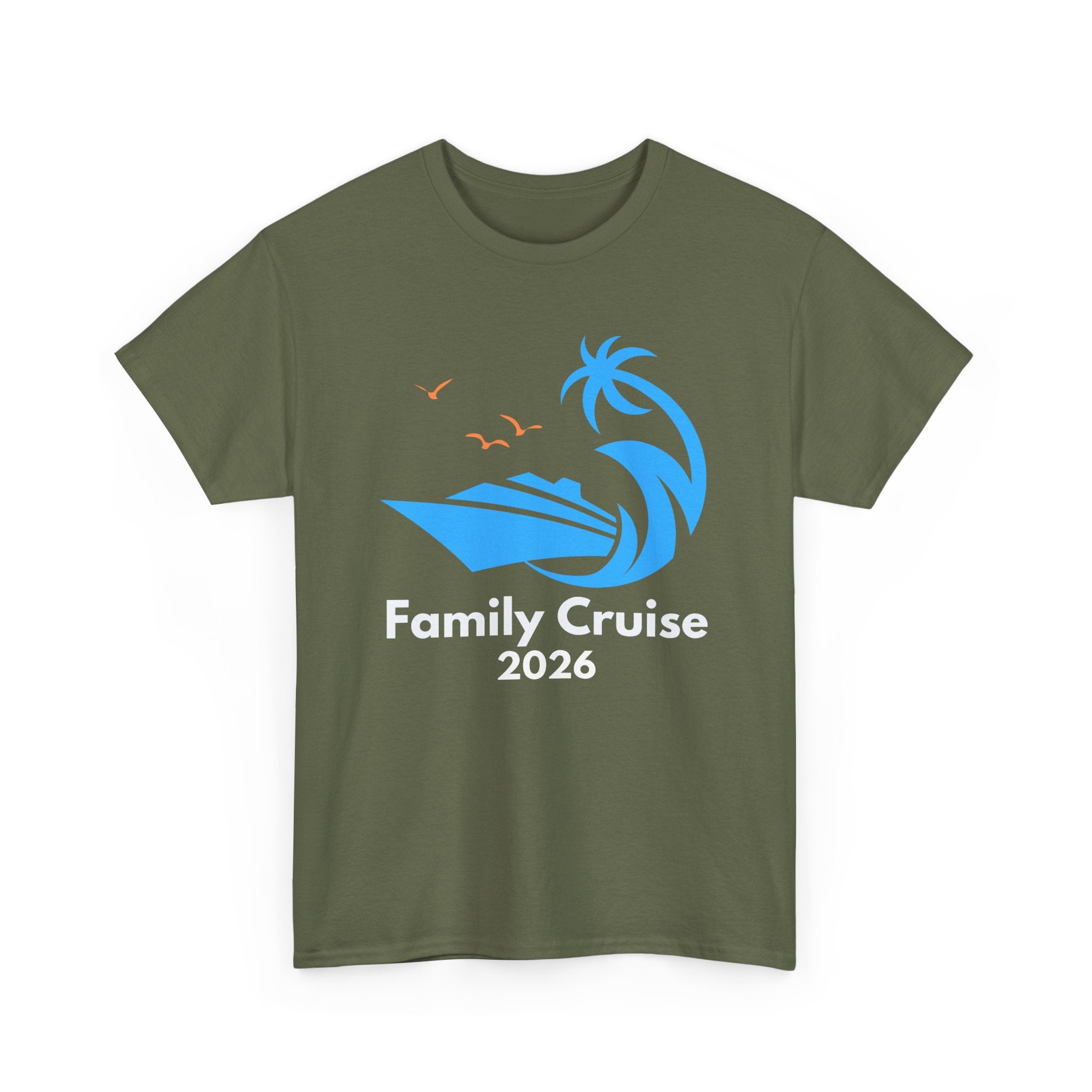Family Cruise 2026 T-Shirt — Matching Vacation Tee for Cruise Reunion
