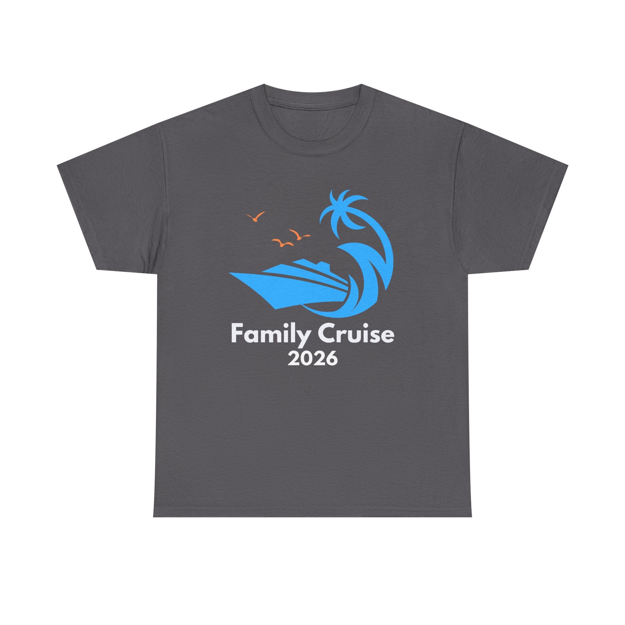 Family Cruise 2026 T-Shirt — Matching Vacation Tee for Cruise Reunion