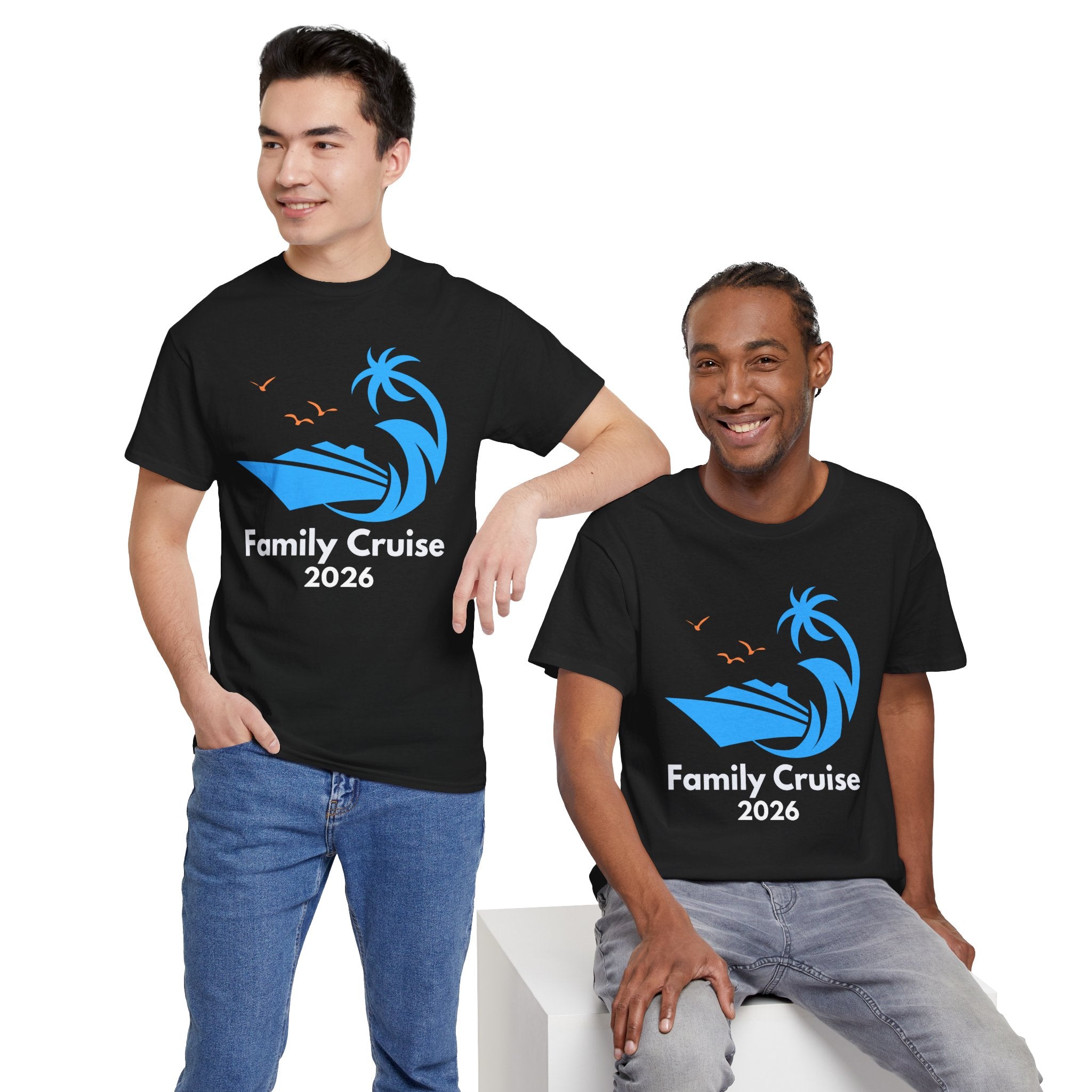 Family Cruise 2026 T-Shirt — Matching Vacation Tee for Cruise Reunion