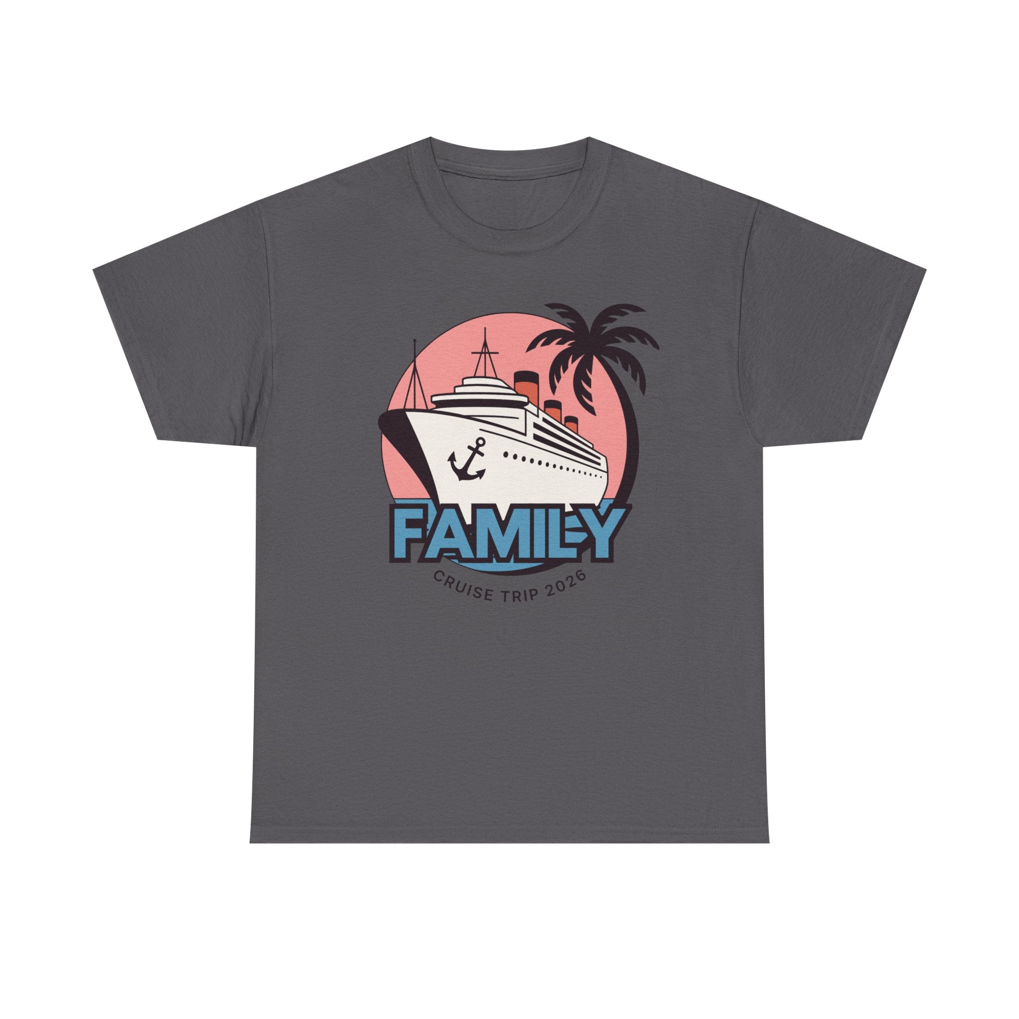 Family Cruise Trip T-Shirt | Retro Cruise Ship Design