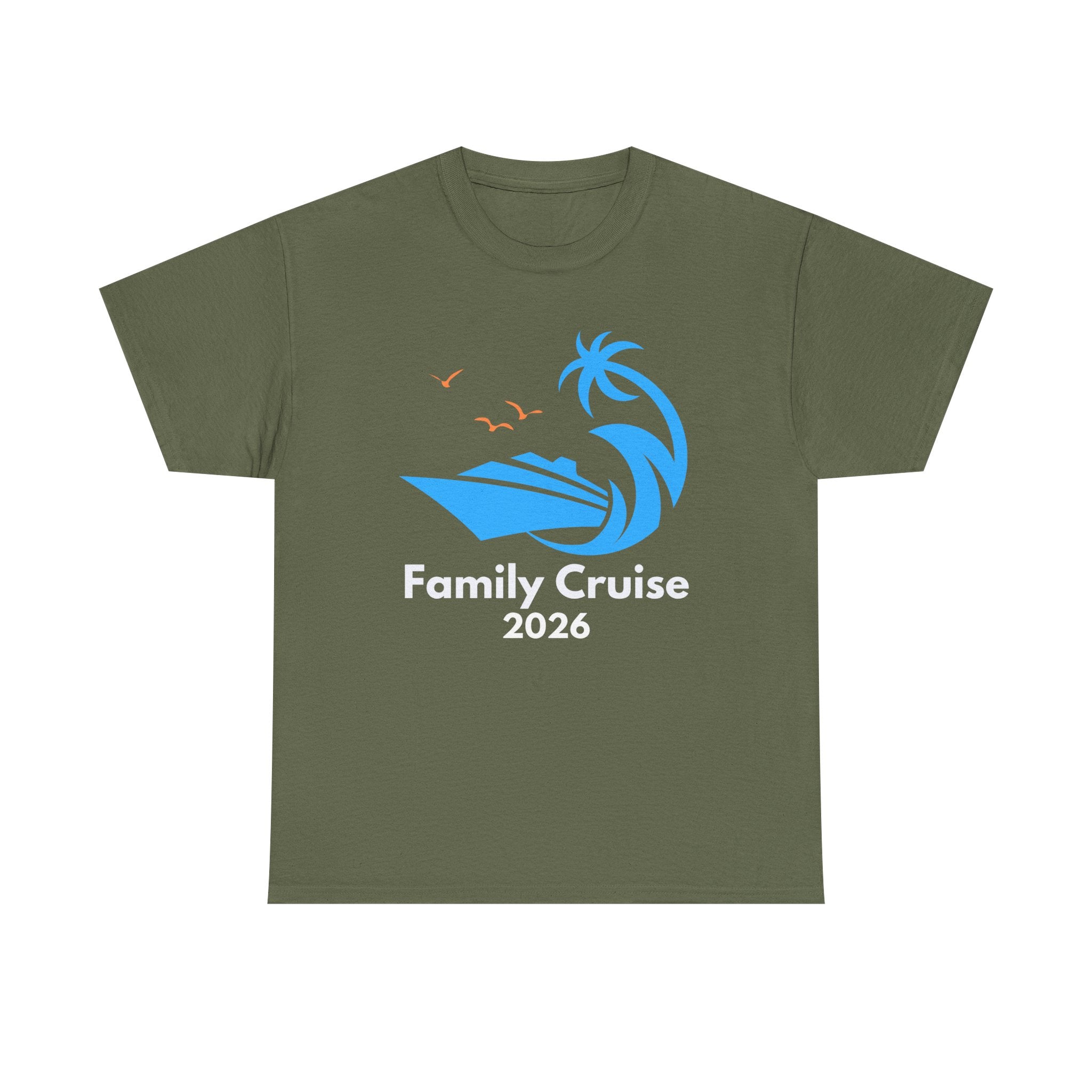 Family Cruise 2026 T-Shirt — Matching Vacation Tee for Cruise Reunion