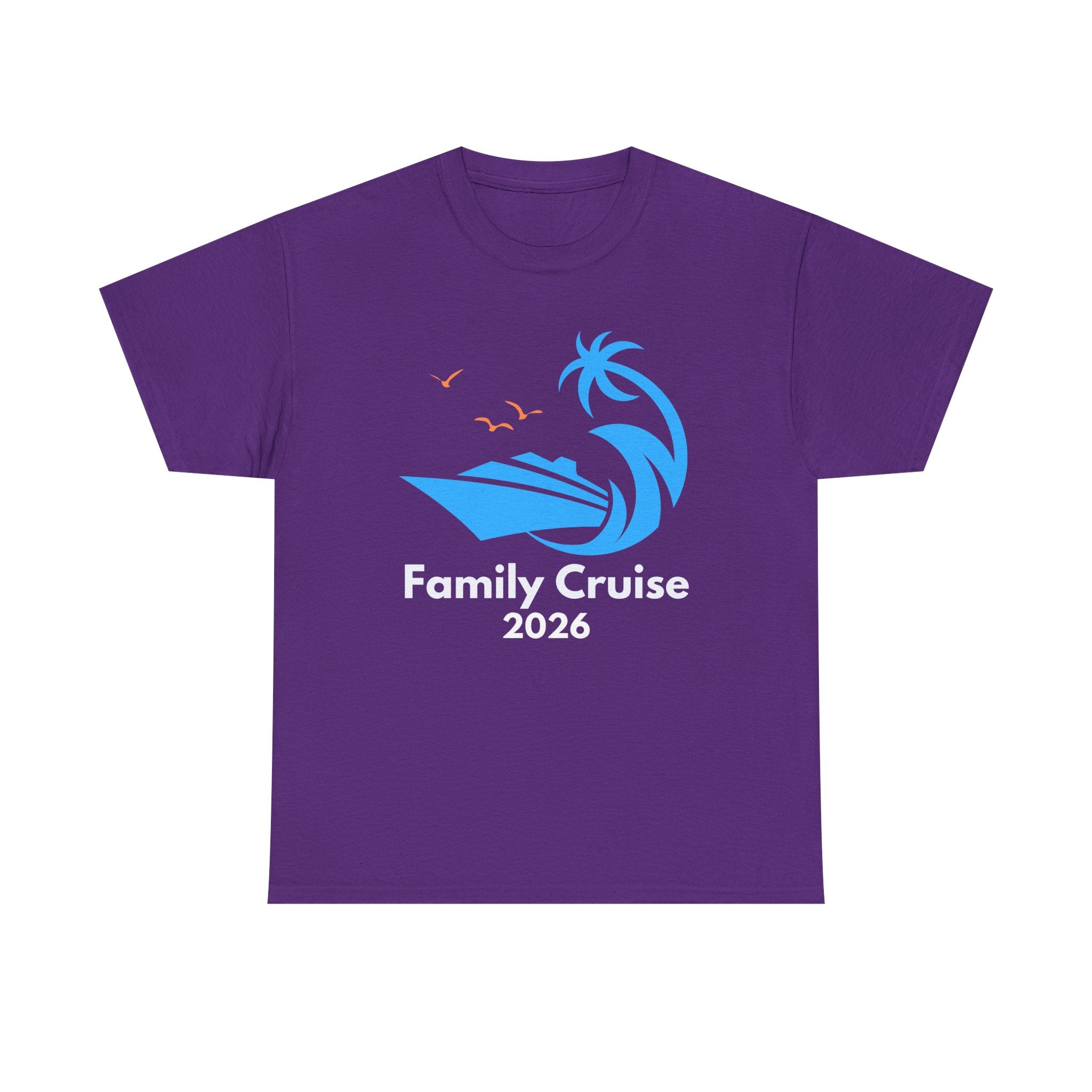 Family Cruise 2026 T-Shirt — Matching Vacation Tee for Cruise Reunion
