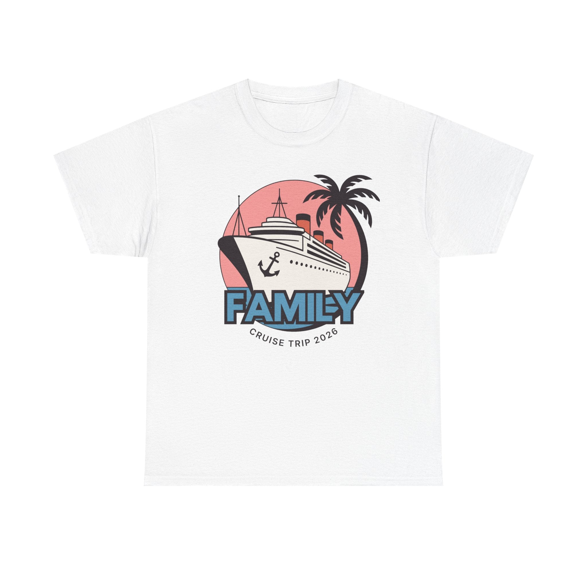 Family Cruise Trip T-Shirt | Retro Cruise Ship Design
