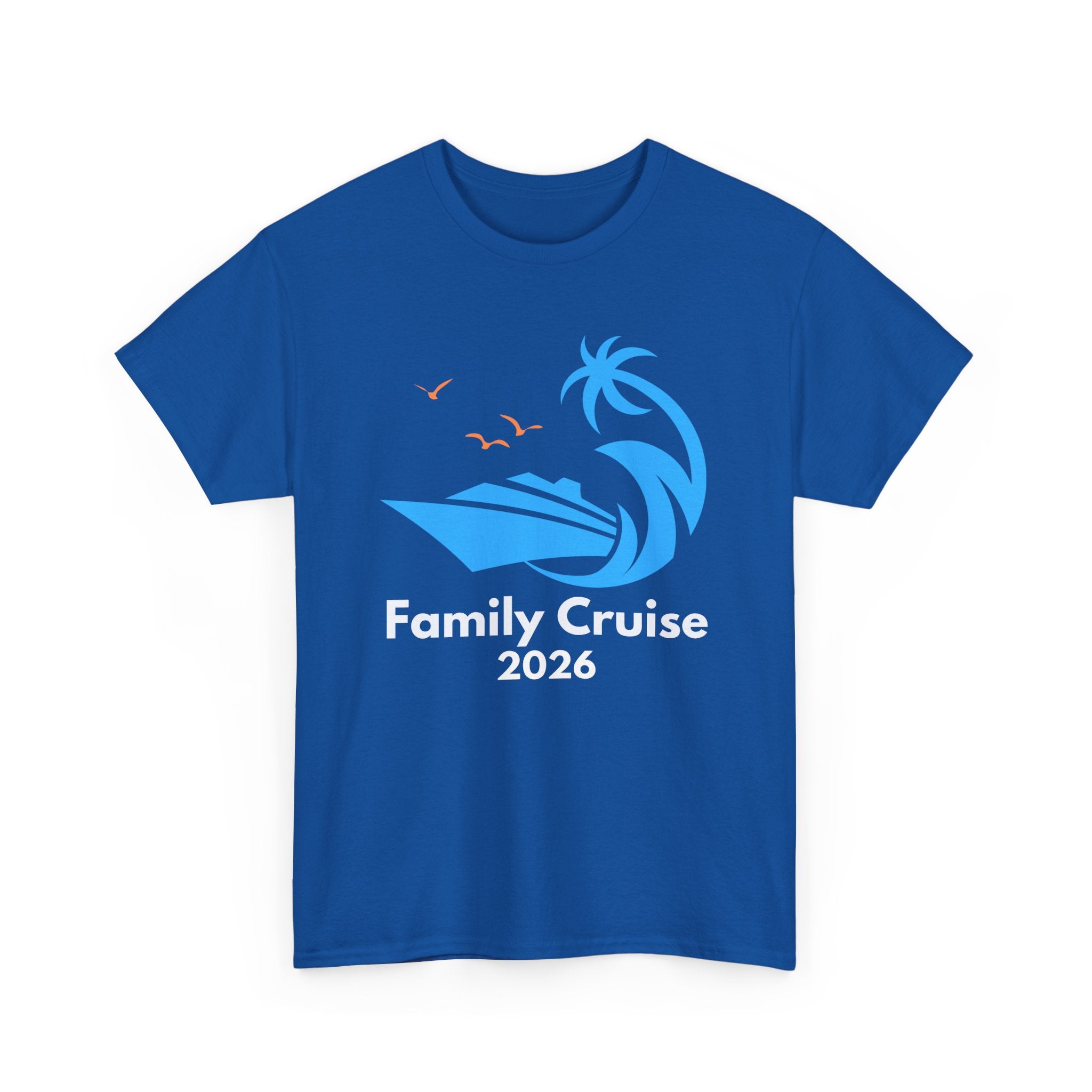 Family Cruise 2026 T-Shirt — Matching Vacation Tee for Cruise Reunion