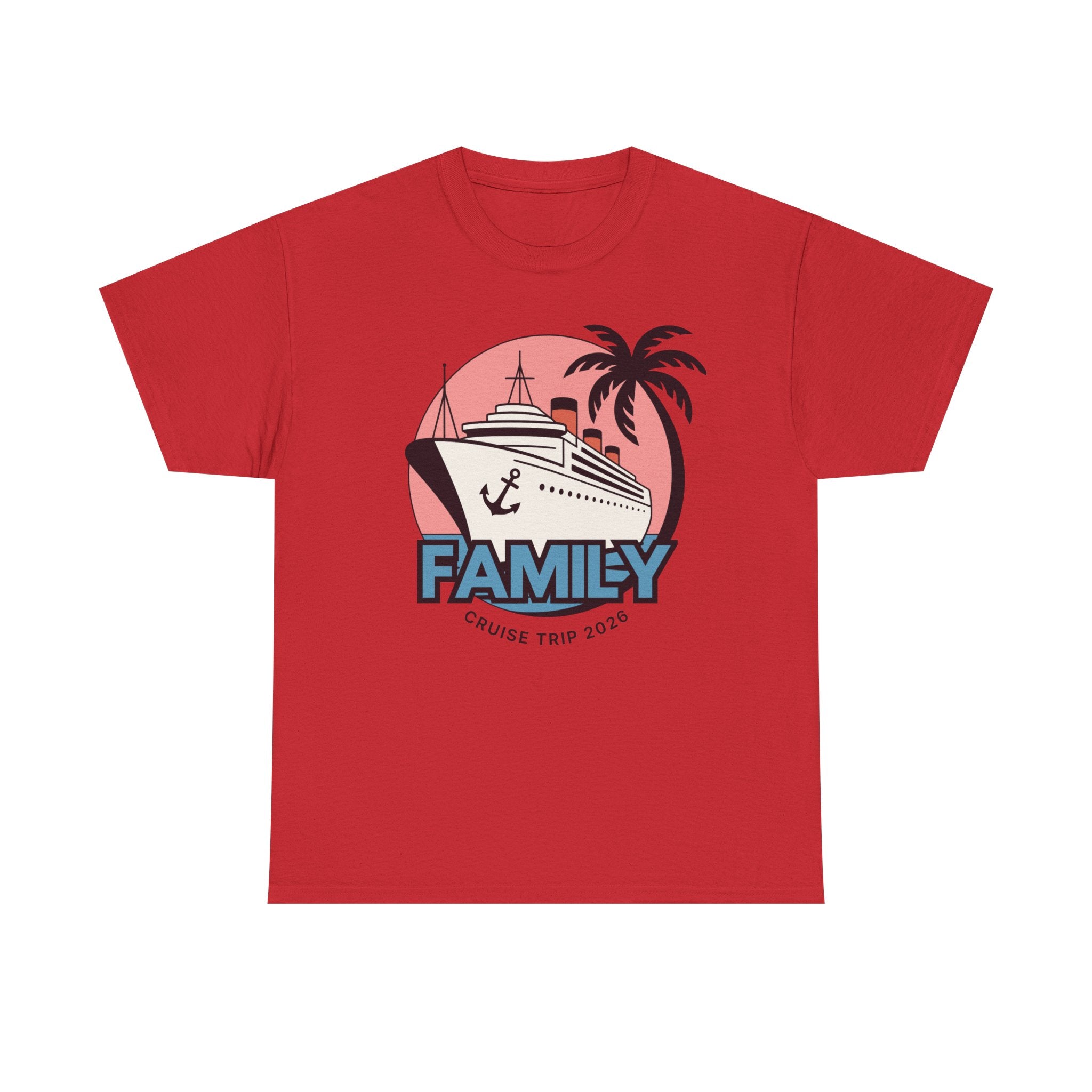 Family Cruise Trip T-Shirt | Retro Cruise Ship Design