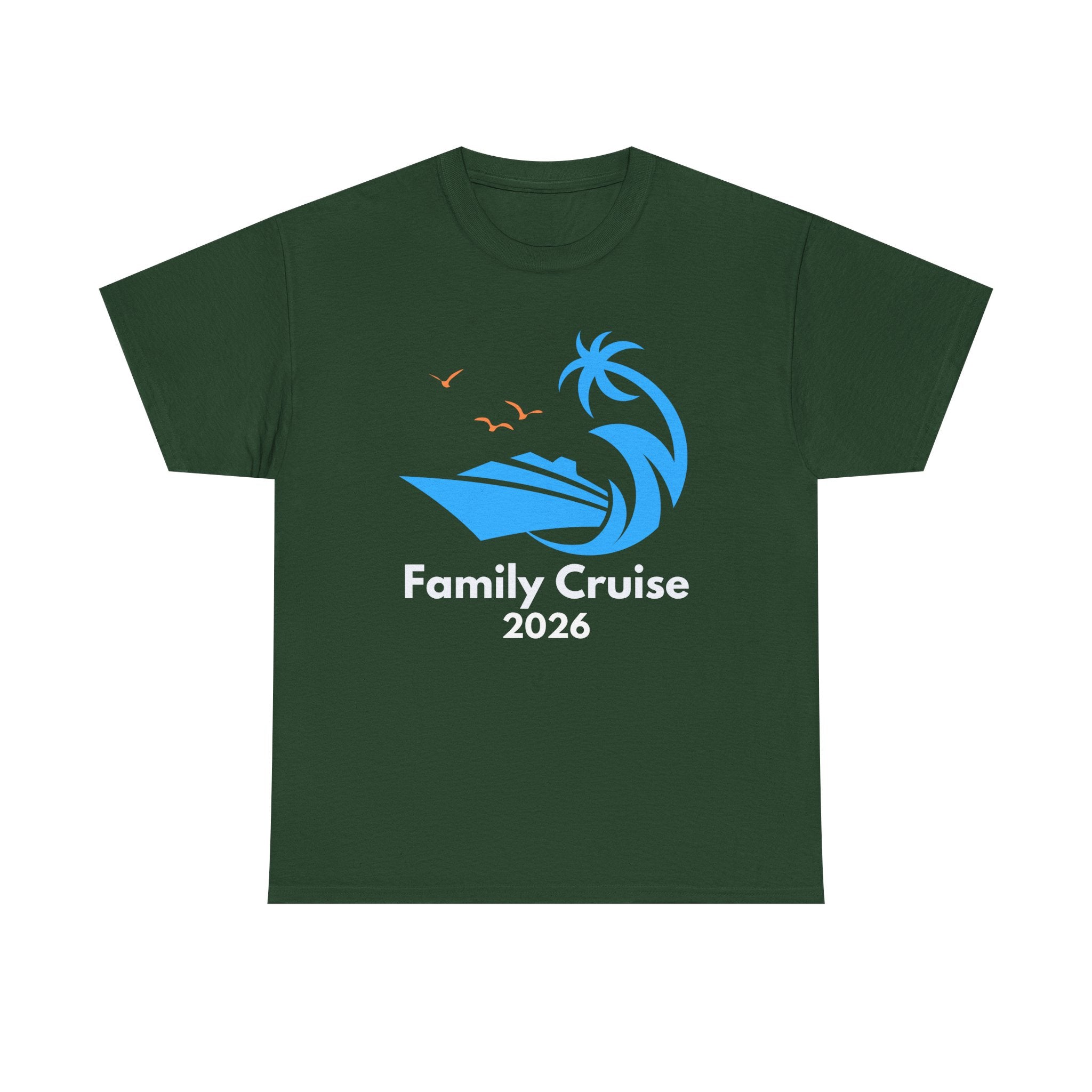Family Cruise 2026 T-Shirt — Matching Vacation Tee for Cruise Reunion