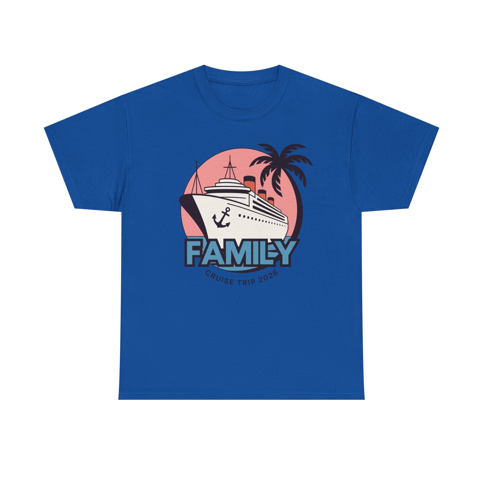 Family Cruise Trip T-Shirt | Retro Cruise Ship Design